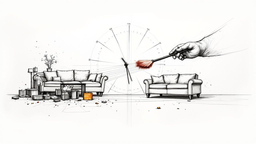 How to Clean House Fast A Guide for Busy People